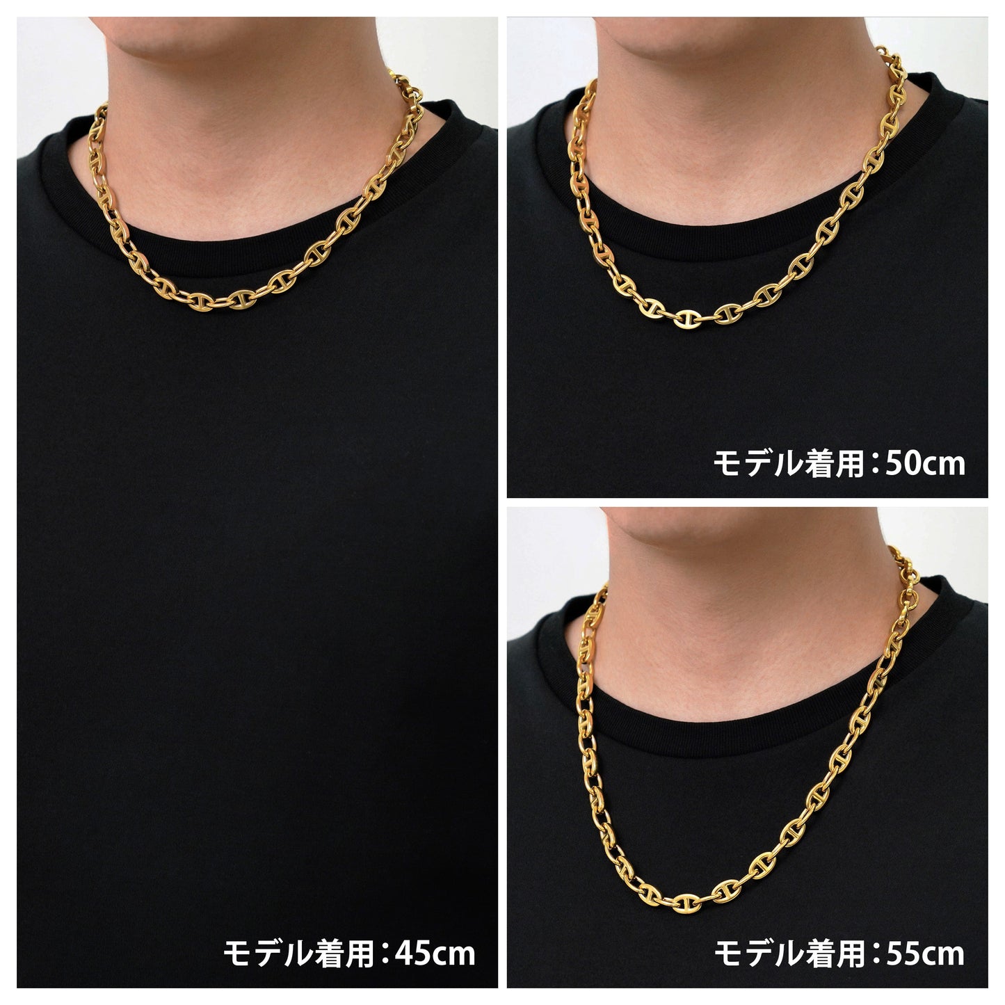 Anker chain necklace(cne0003g)
