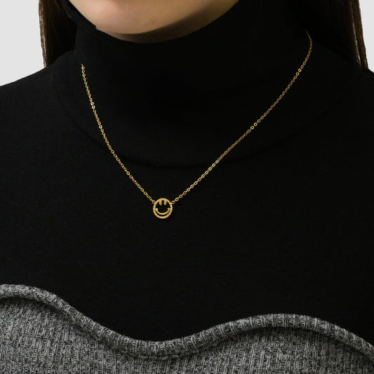 Smile necklace(rne0045g)