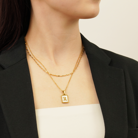 Pental chain necklace(rne0032g)