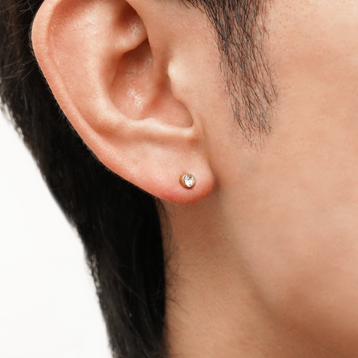 Cz stud pierce (rpi0076g)