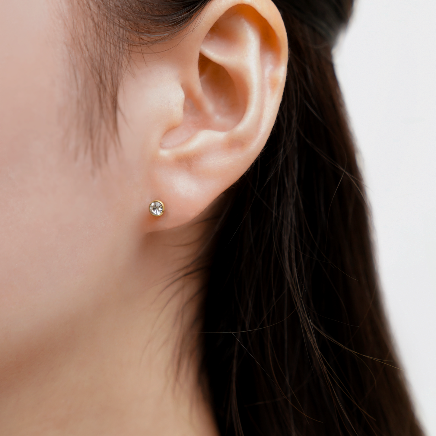 Cz stud pierce (rpi0076g)