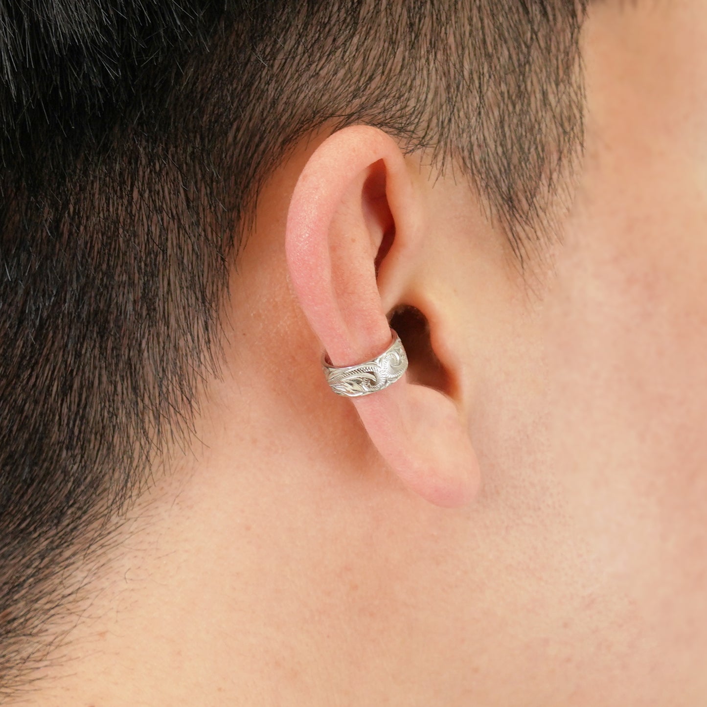 Hawaiian scroll earcuff (Hea0002s)