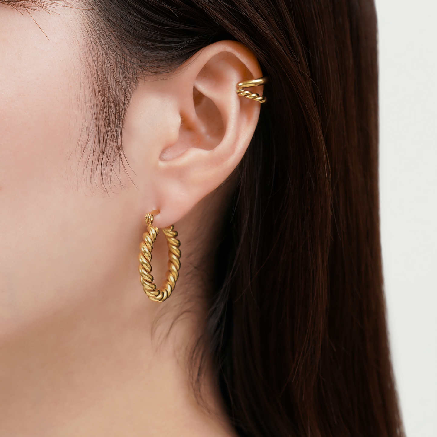 Vintage rope pierce(rpi0015g)