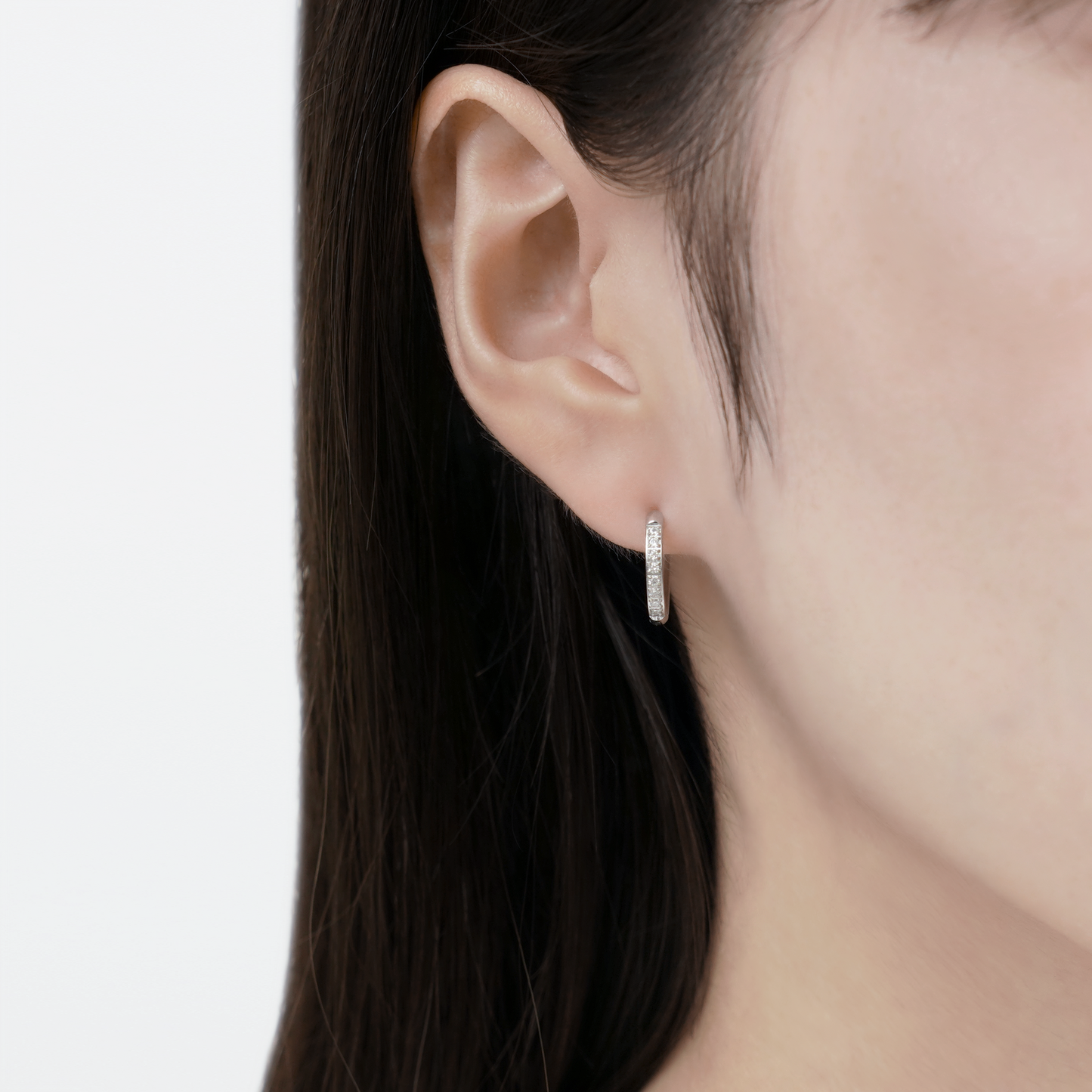 Cz small hoop pierce(rpi0059s)