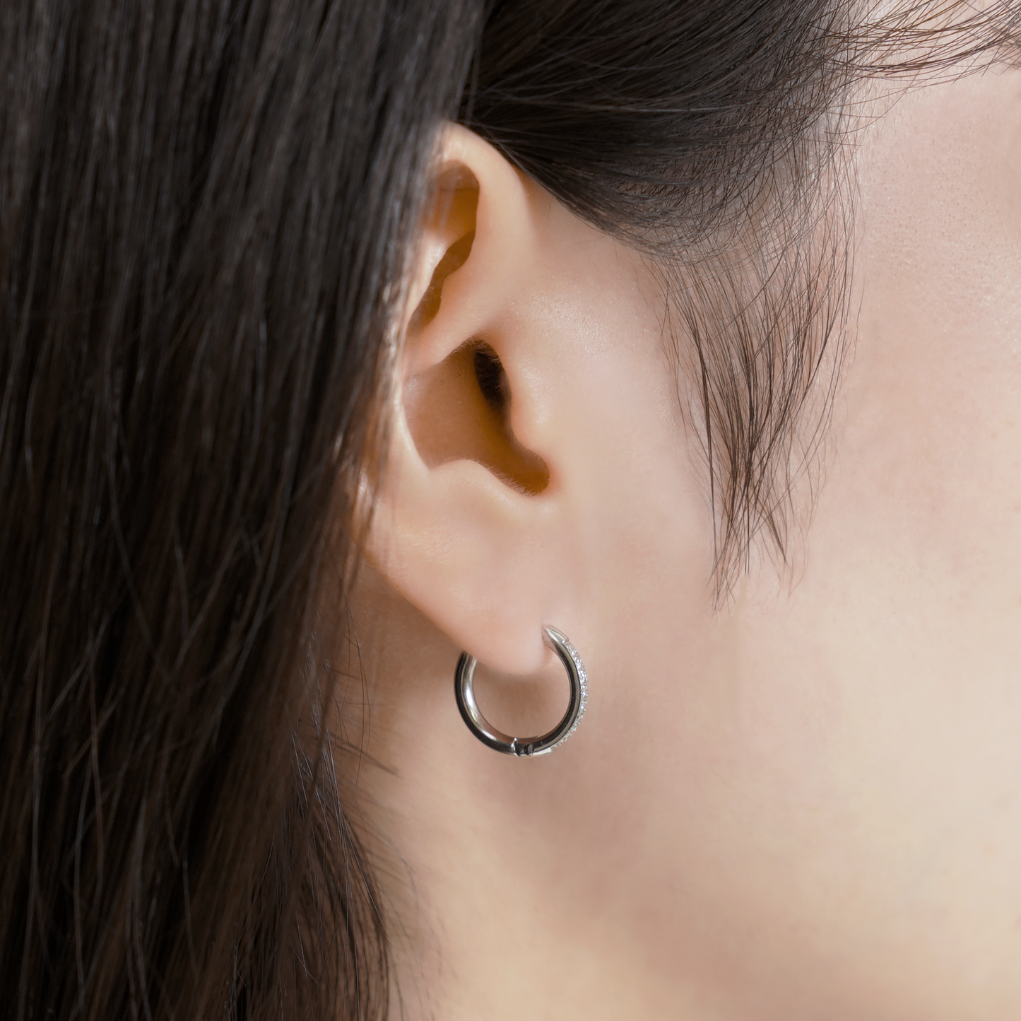 Cz small hoop pierce(rpi0059s)