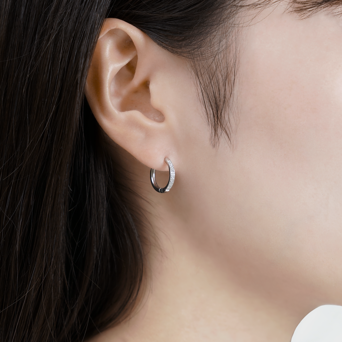 Cz small hoop pierce(rpi0059s)