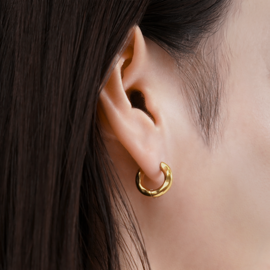 Small curve hoop pierce(rpi0035g)