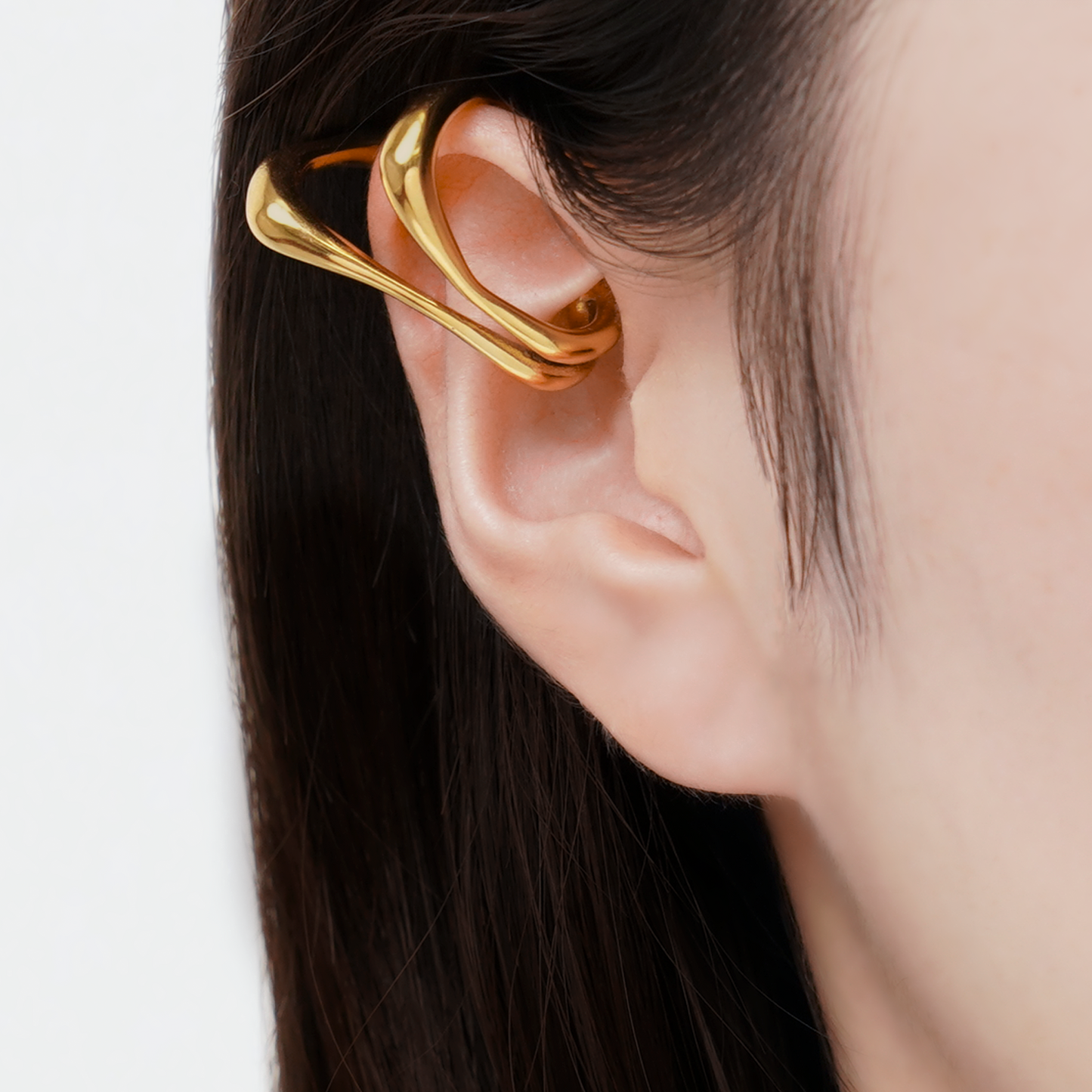 Double line earcuff (rea0012g)
