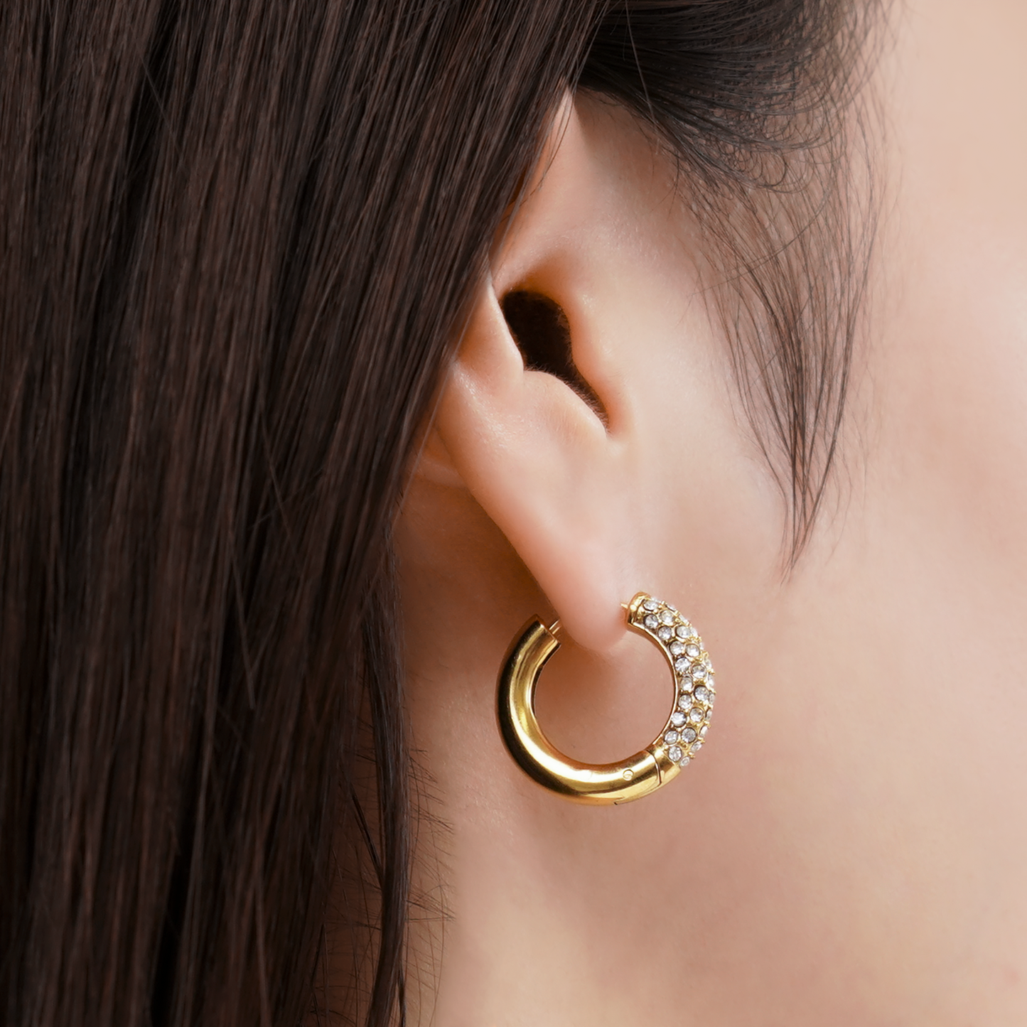 Zirconia hoop pierce(rpi0060g)