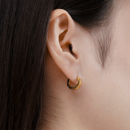 Octagon hoop pierce(rpi0037g)