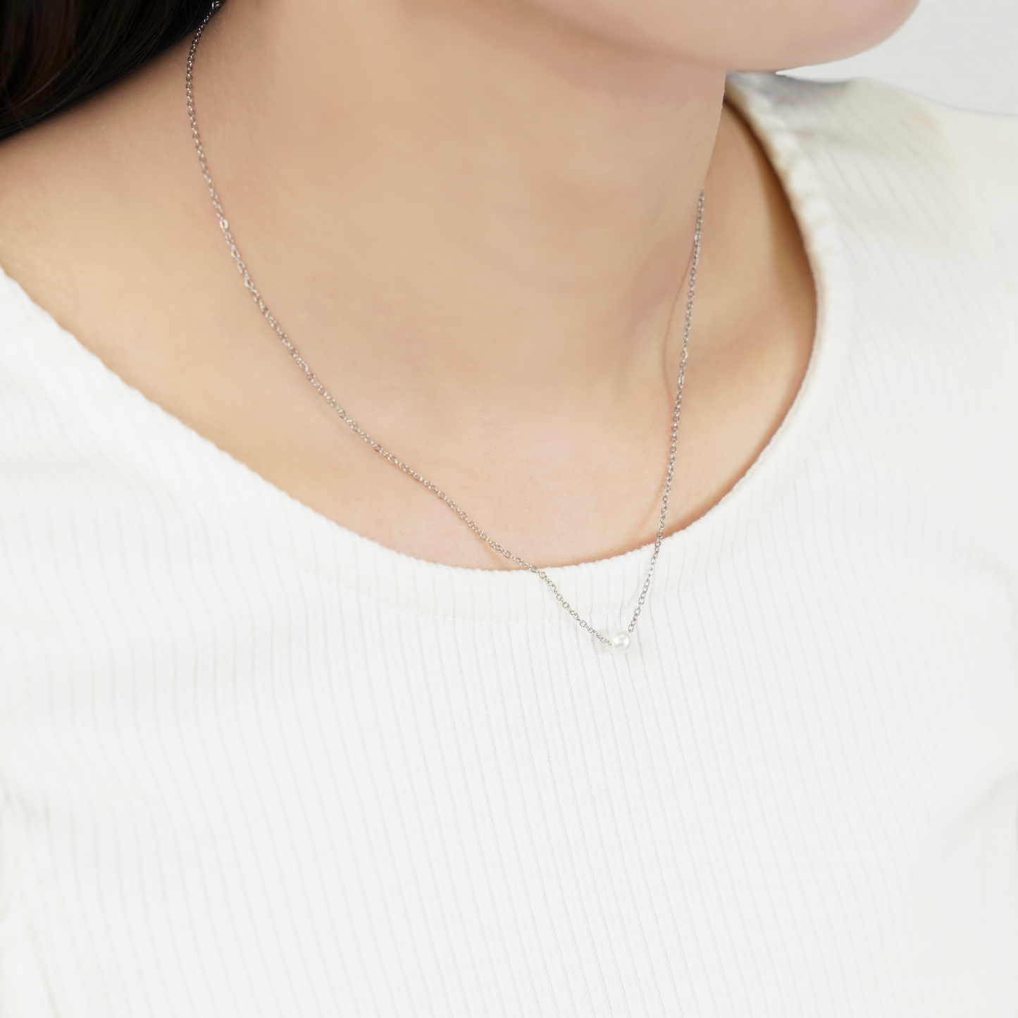 Single pearl necklace(rne0065s)