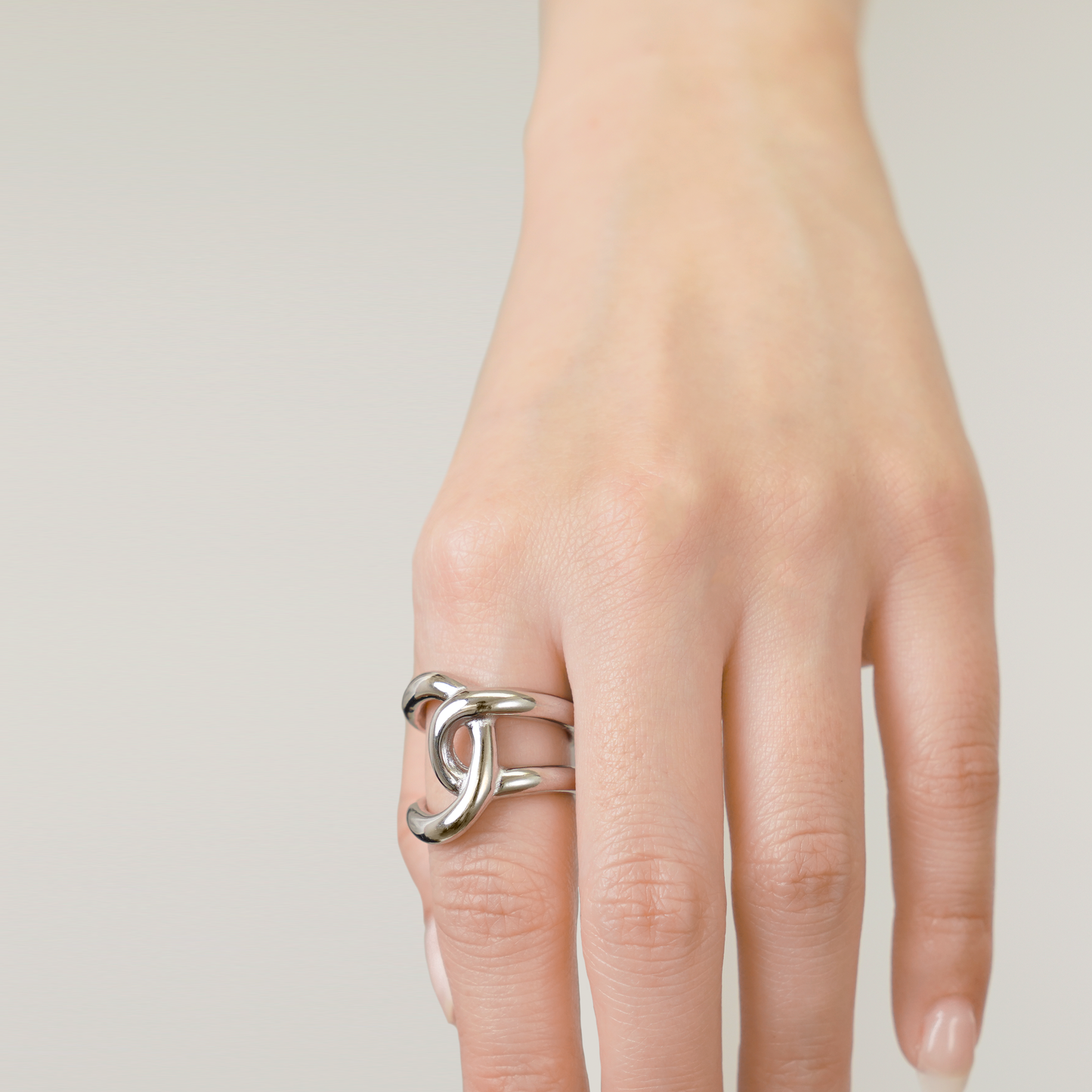 Round knot ring(rri0099s)