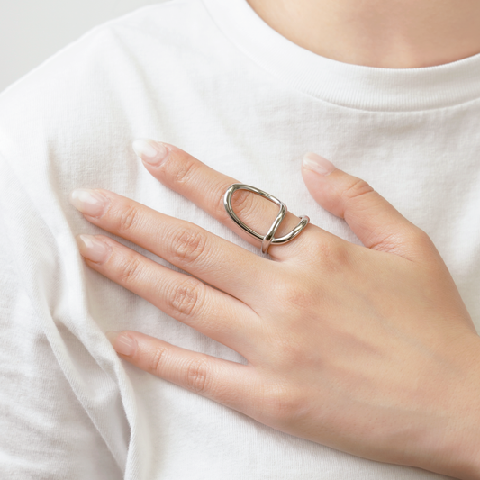 Spiral unique ring(rri0105s)