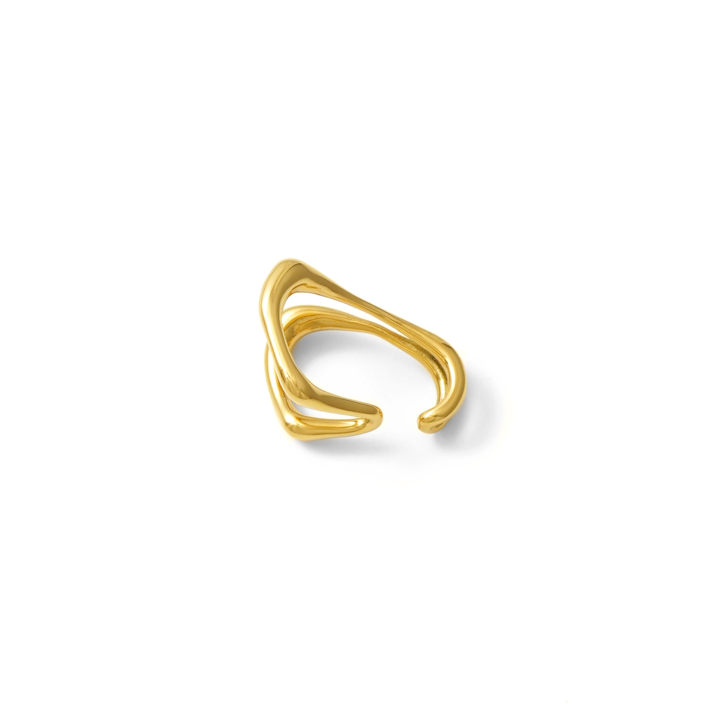 Double line earcuff (rea0012g)