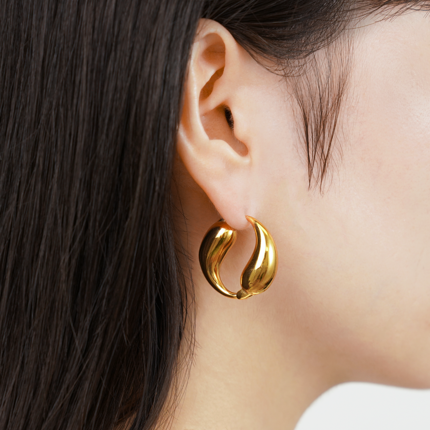 Double drop hoop pierce (rpi0066g)