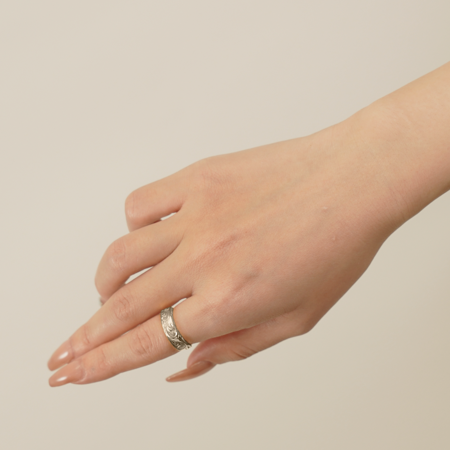 Hawaiian kaleikini chain ring (Hri0014s)