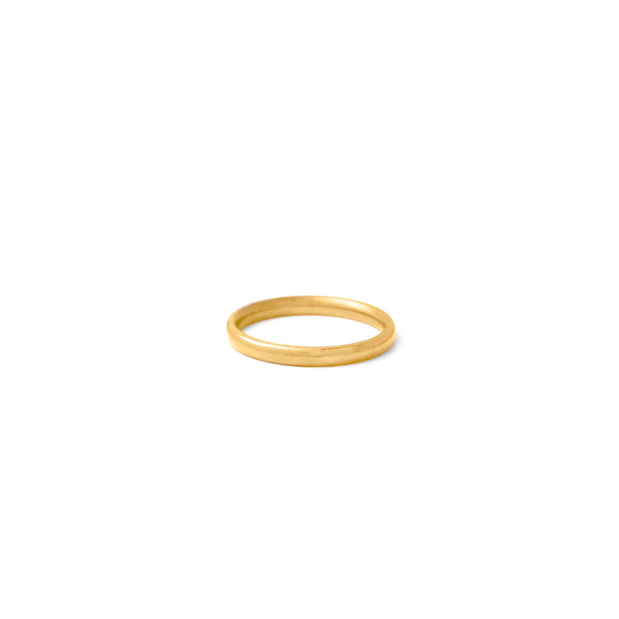 Normal ring gold｜cross Jewellia｜金アレ対応・ユニセックスジュエリー