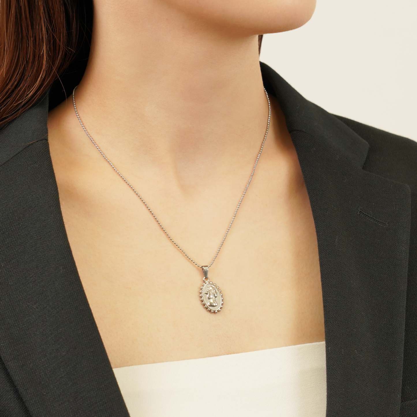 Queen ball necklace(rne0096s)