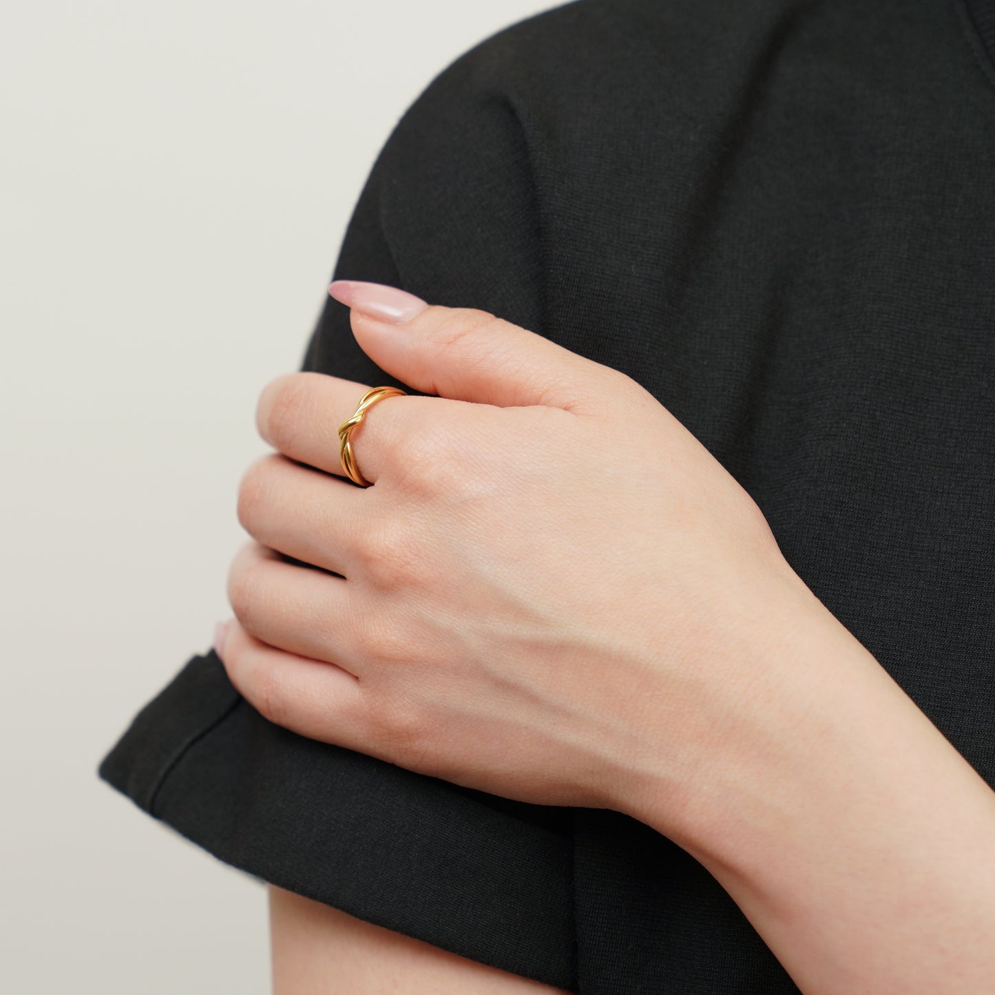 Slim knot ring (rri0114g)