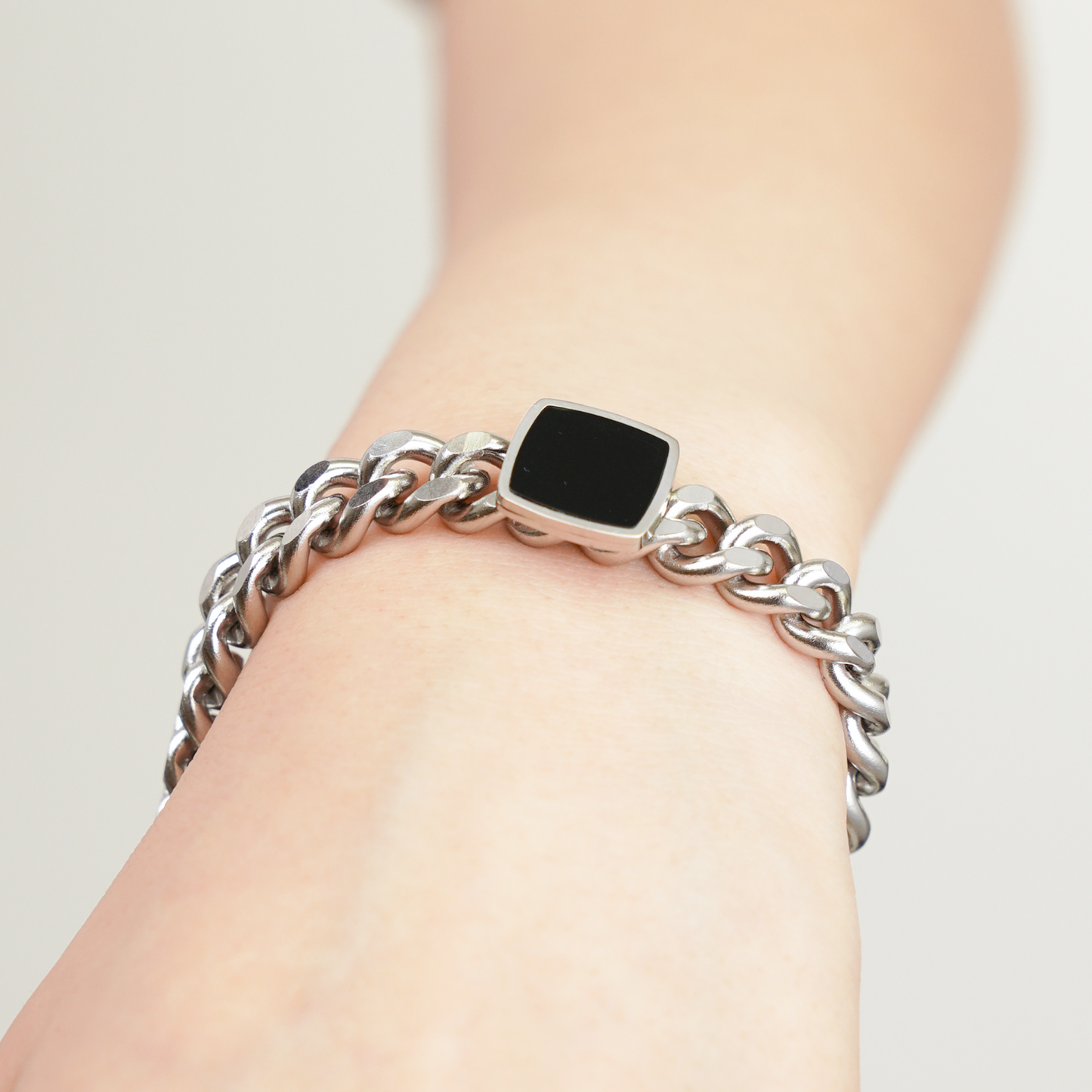 Square charm bracelet(rbr0038s)