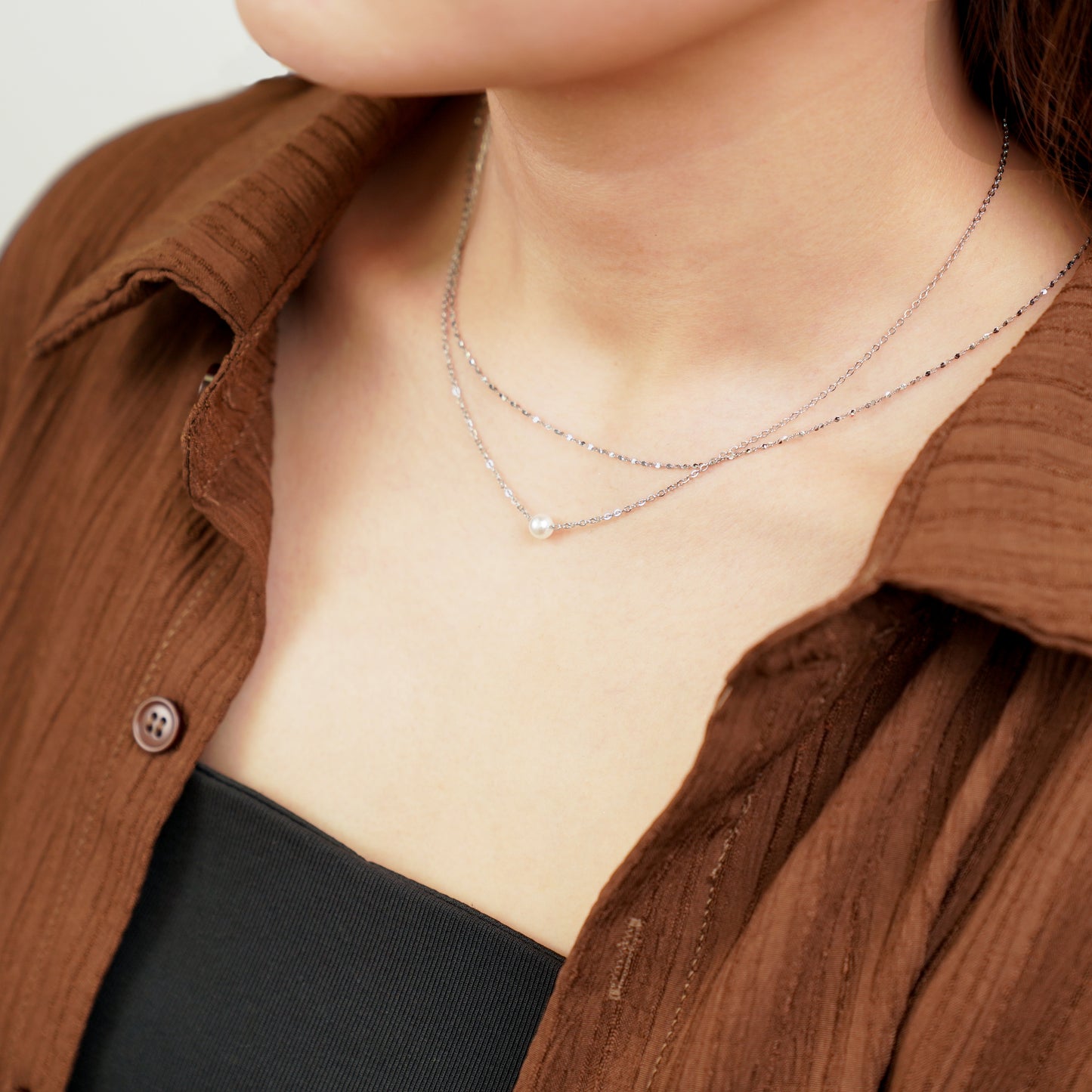 Stardust chain necklace (rne0118s)