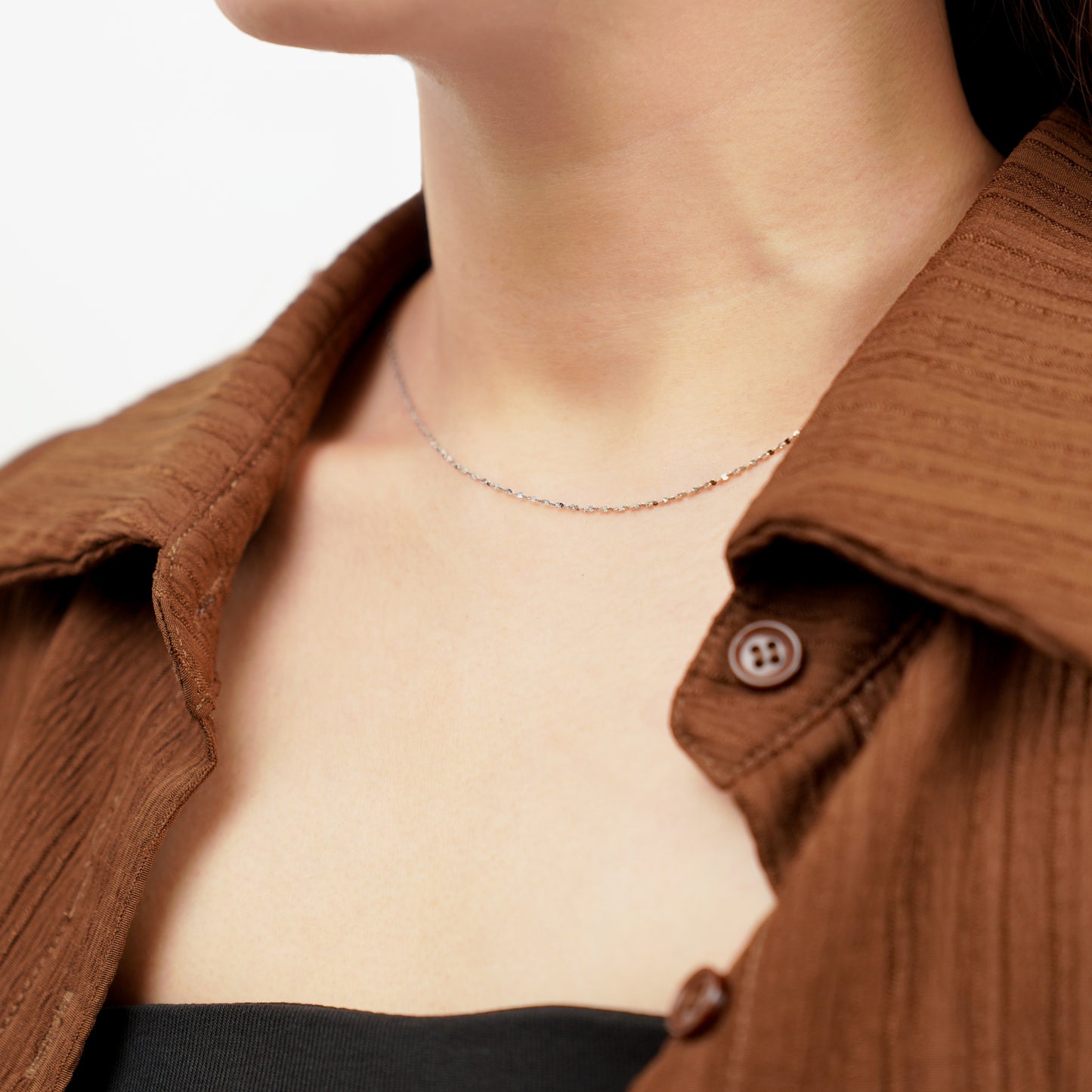 Stardust chain necklace (rne0118s)
