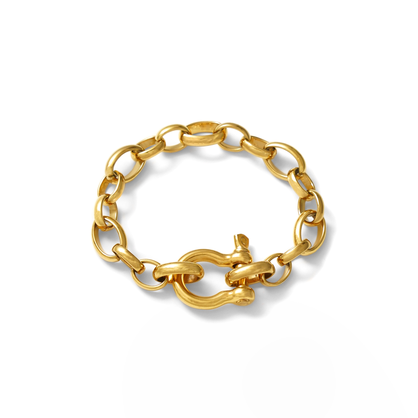 U lock chain bracelet(cbr0034g)