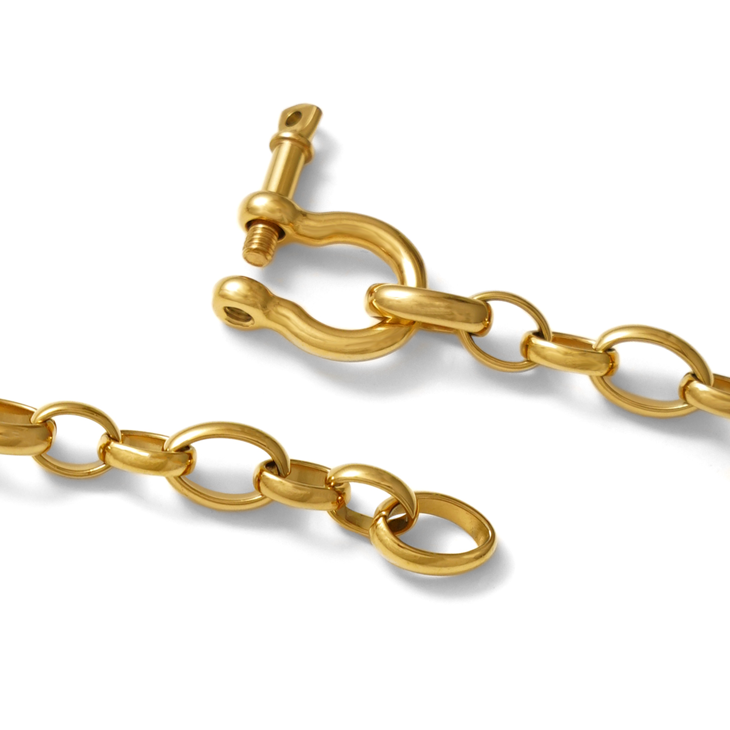 U lock chain bracelet(cbr0034g)