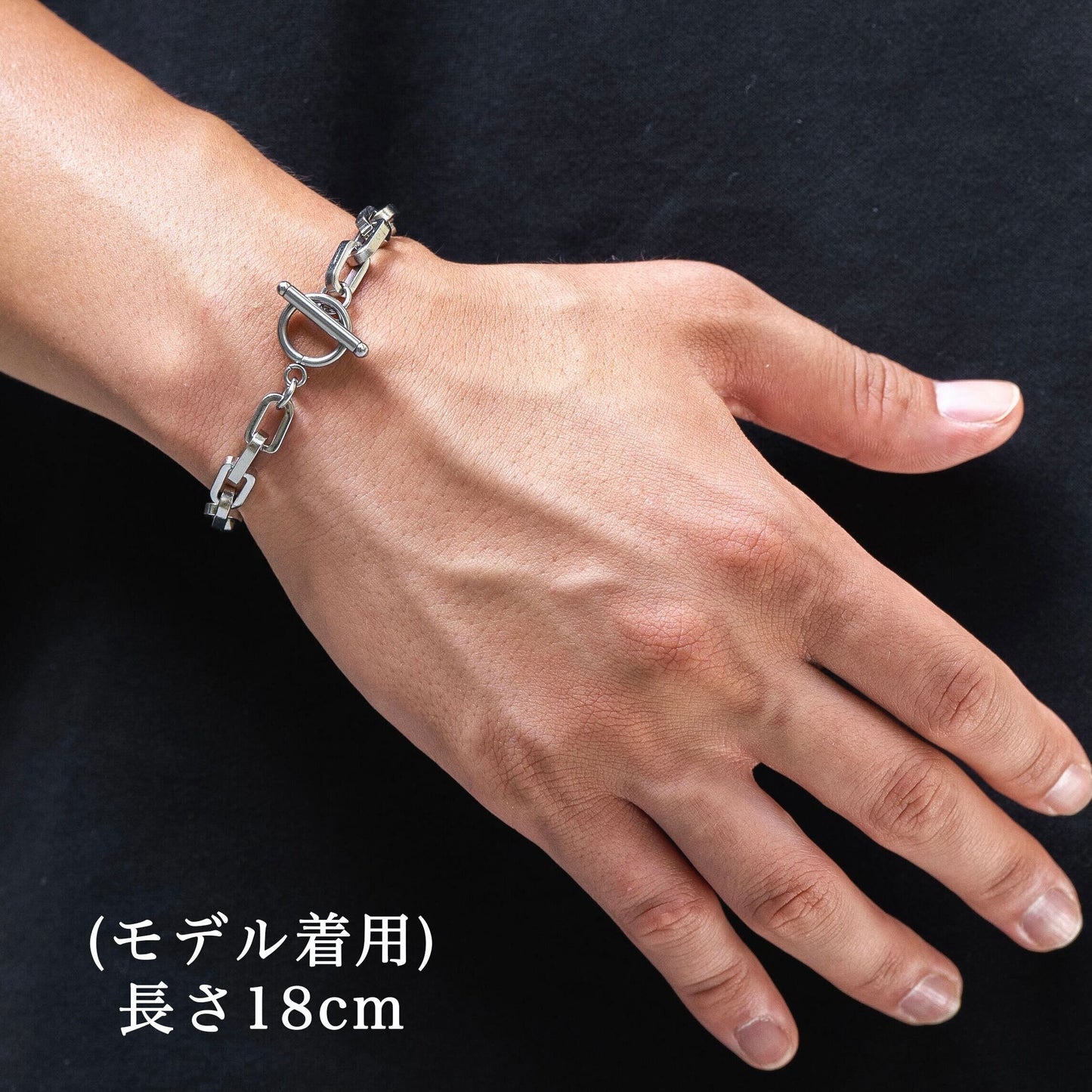 Square chain bracelet(cbr0013s)