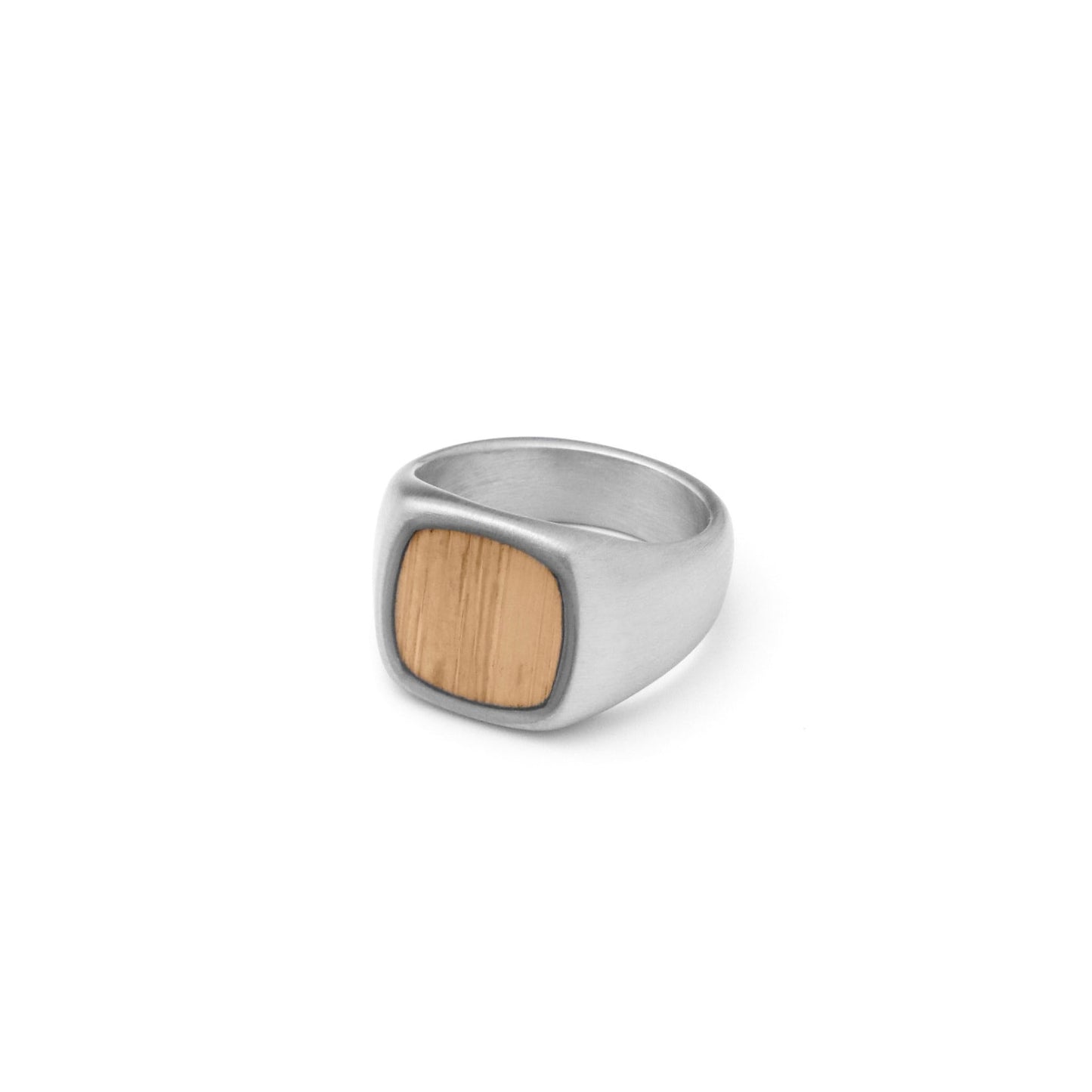 Wood signet ring(cri0087s)
