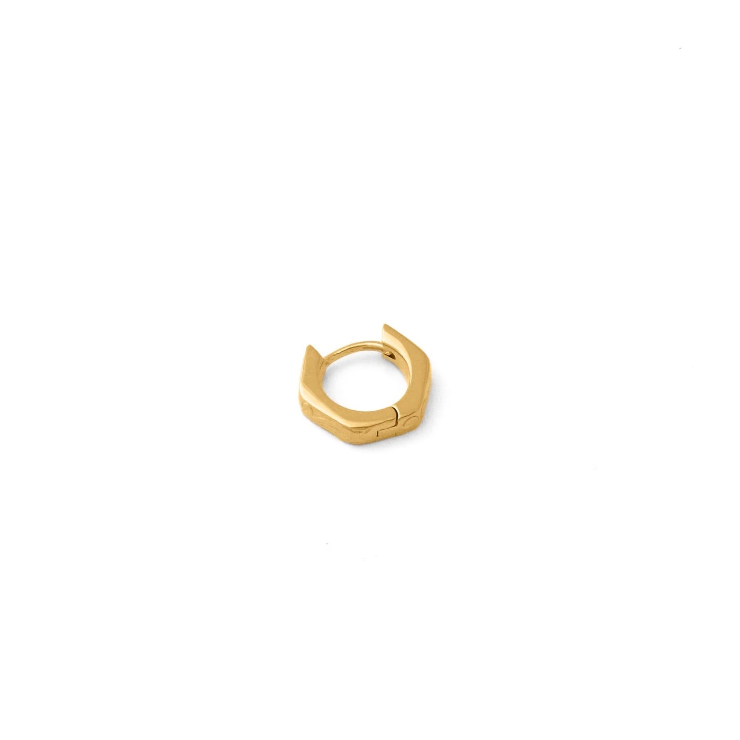 Hawaiian scroll hexagon pierce(Hpi0001g)