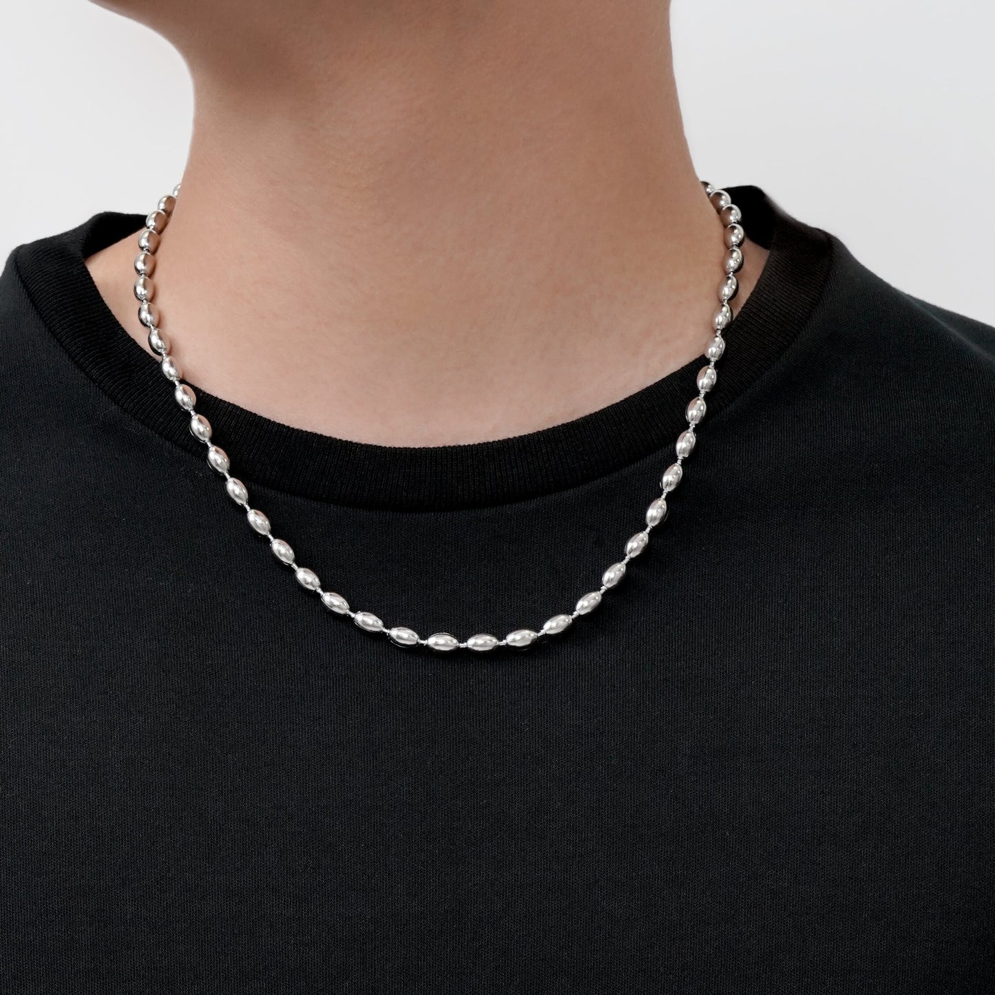 Ball chain necklace(cne0073s)