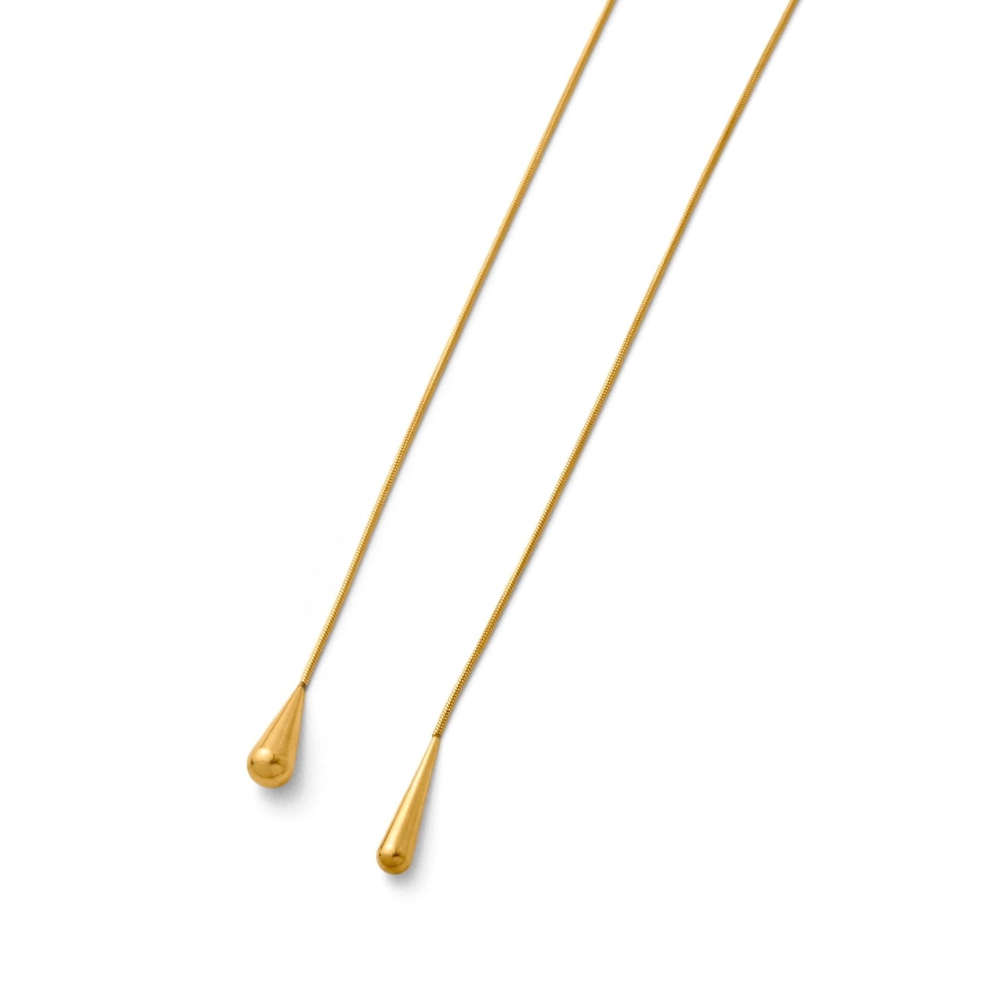 Drop long snake necklace(rne0086g)