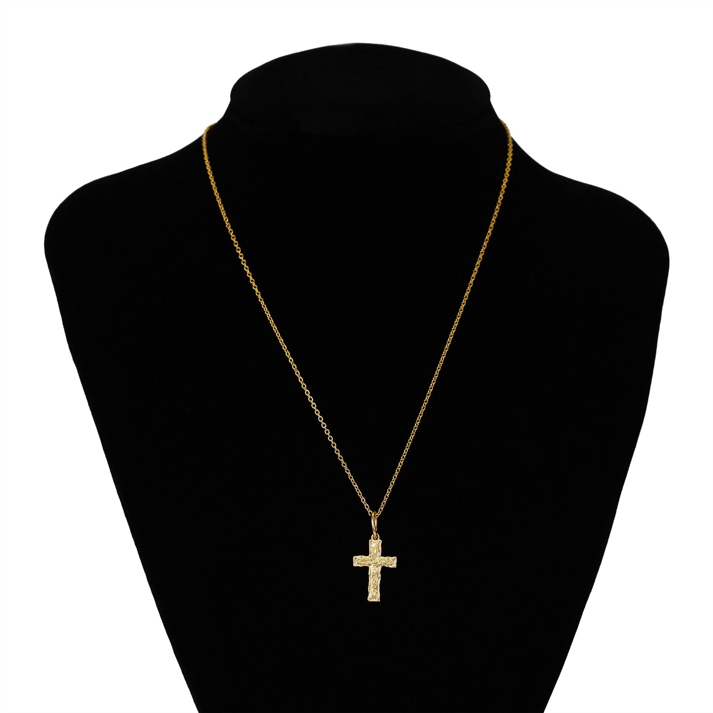 Hawaiian scroll cross necklace(Hne0009g)