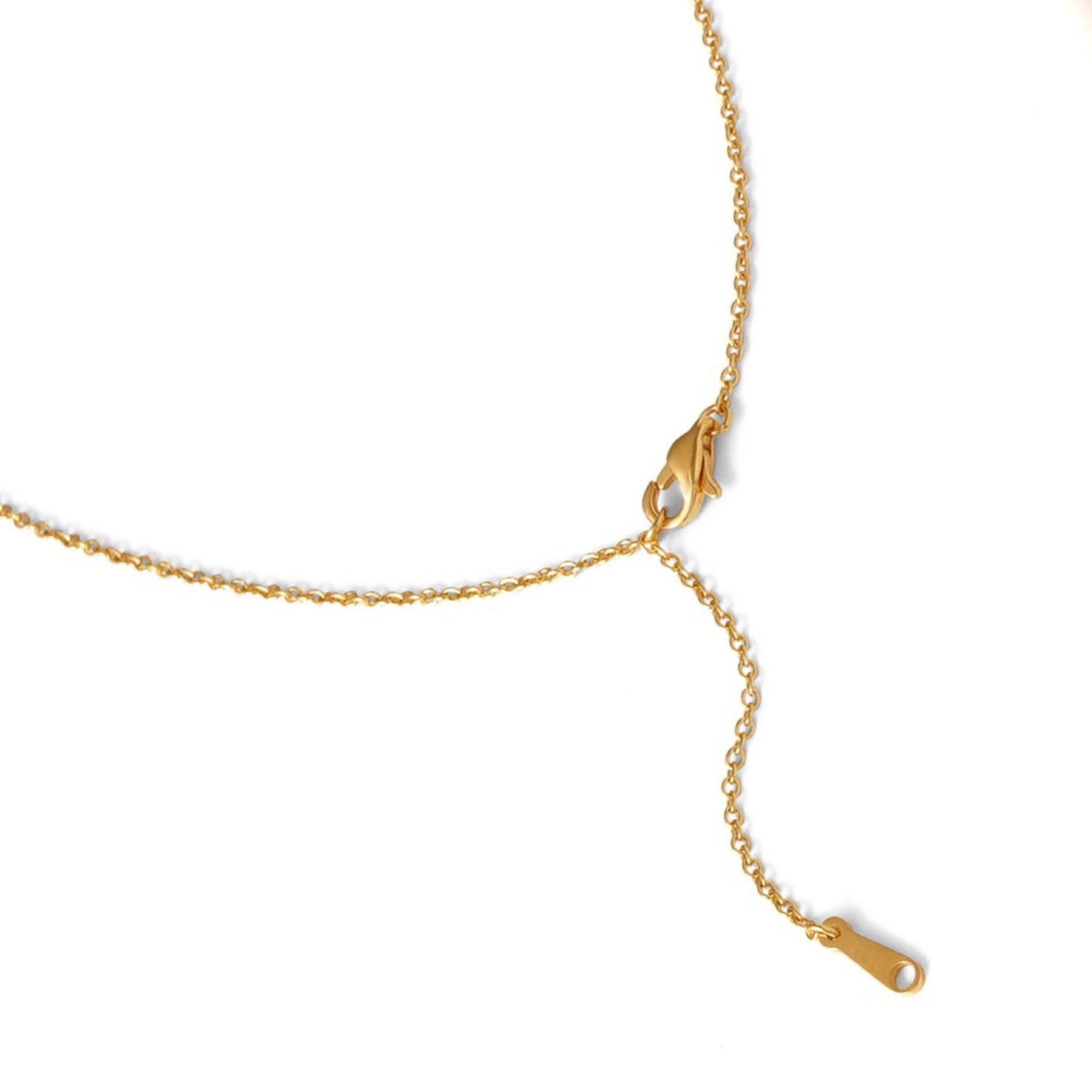 Hawaiian scroll circle necklace(Hne0011g)