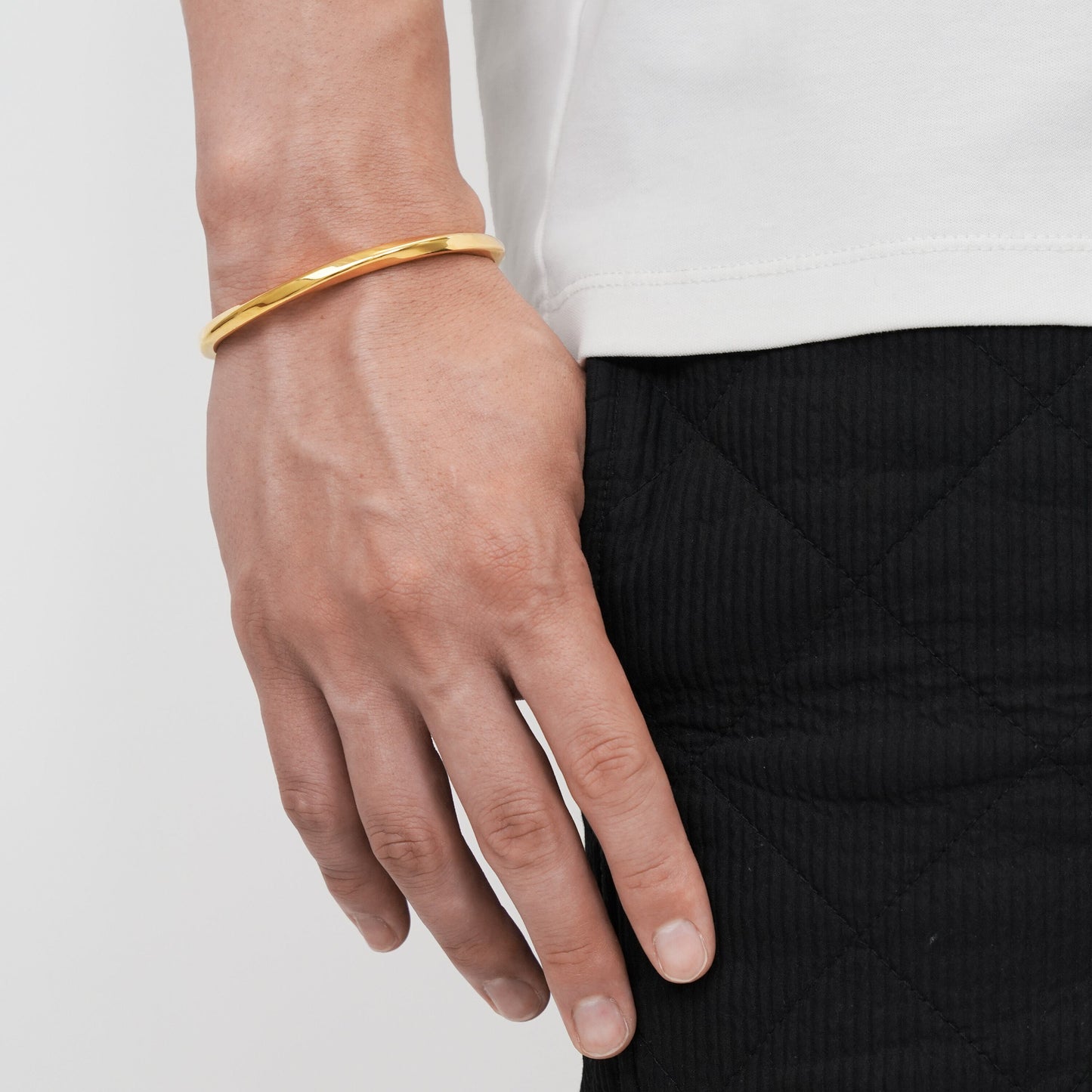 Twist bangle(cba0017g)