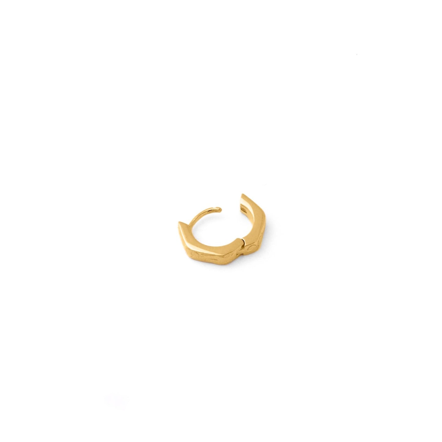 Hawaiian scroll hexagon pierce(Hpi0001g)