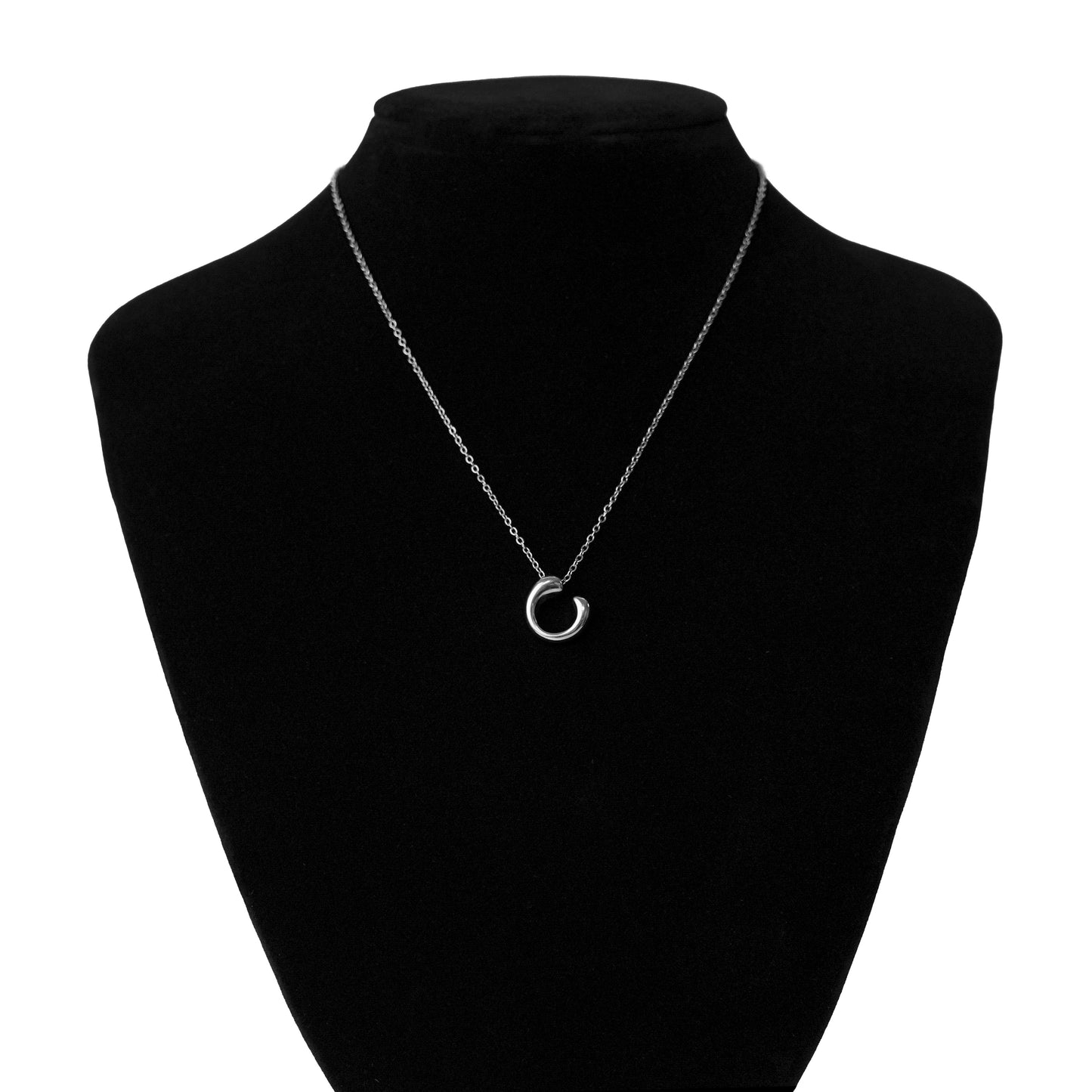 Drop open necklace(cne0080s)