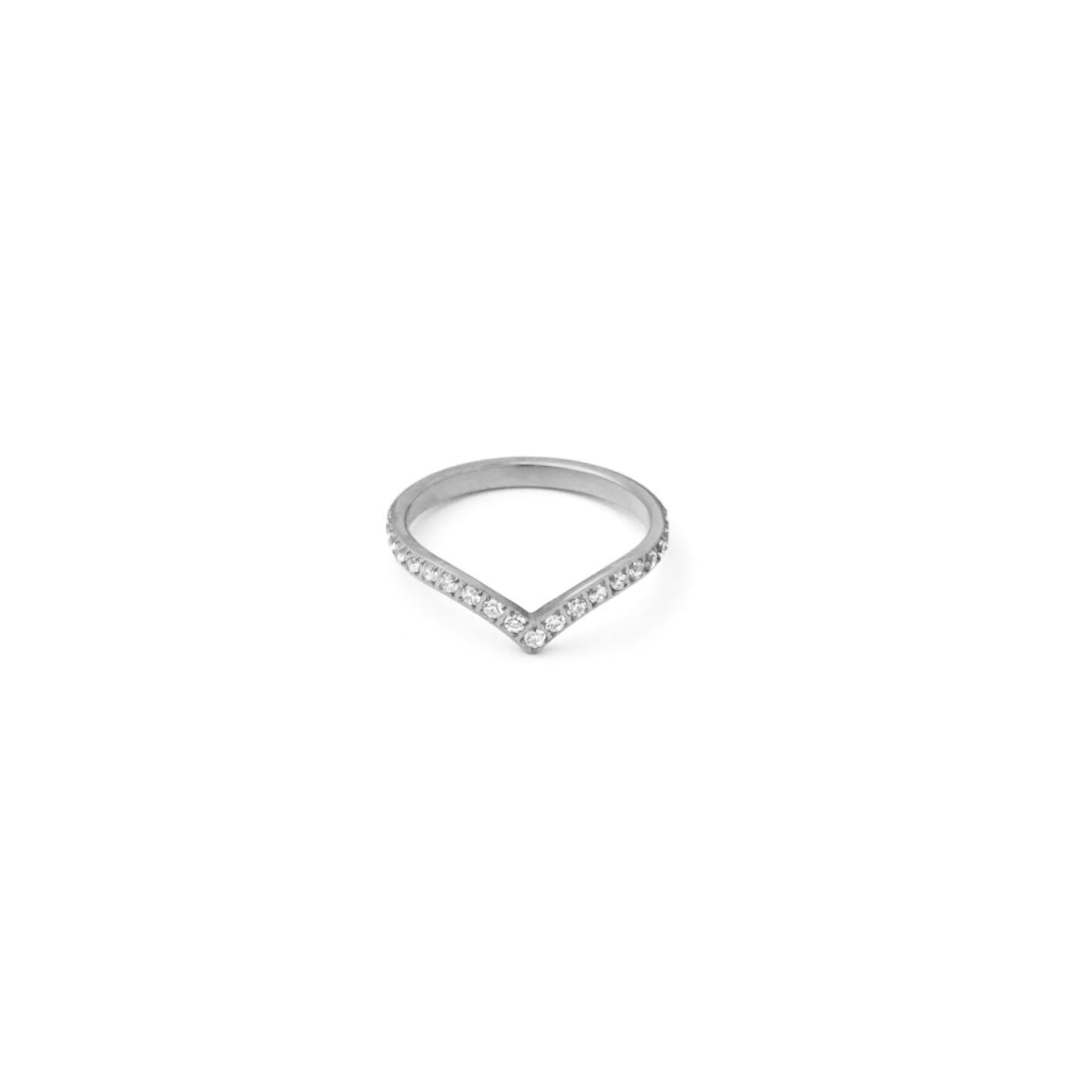 Zirconia v shape ring(rri0039s)