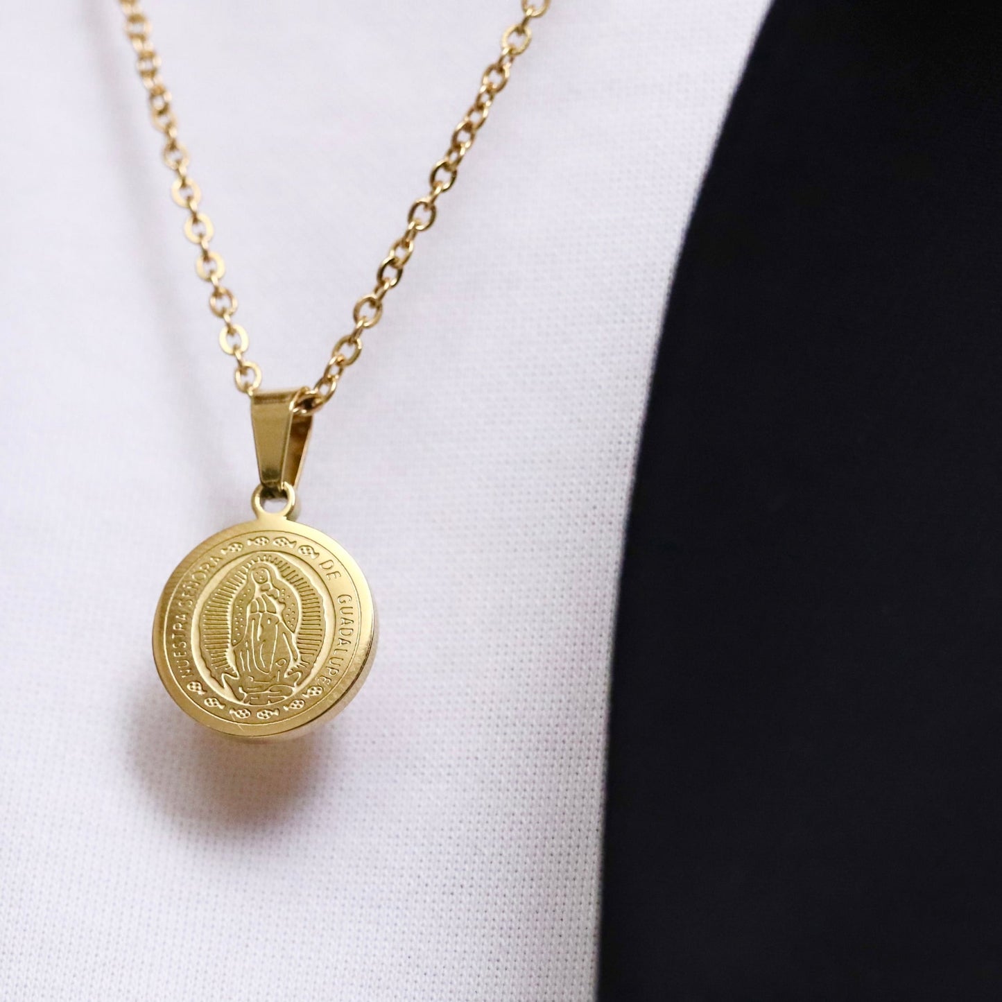 Maria coin necklace(cne0036g)