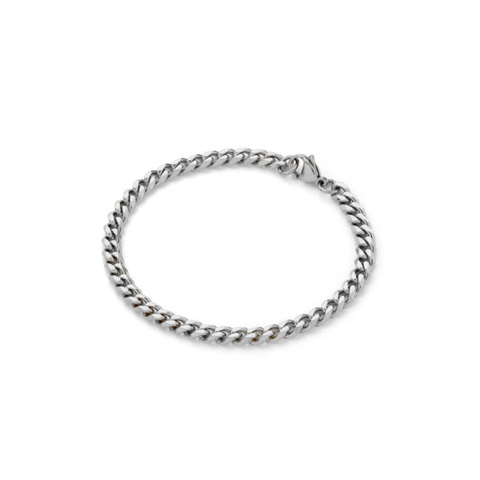 Flat link chain anklet(can0002s)