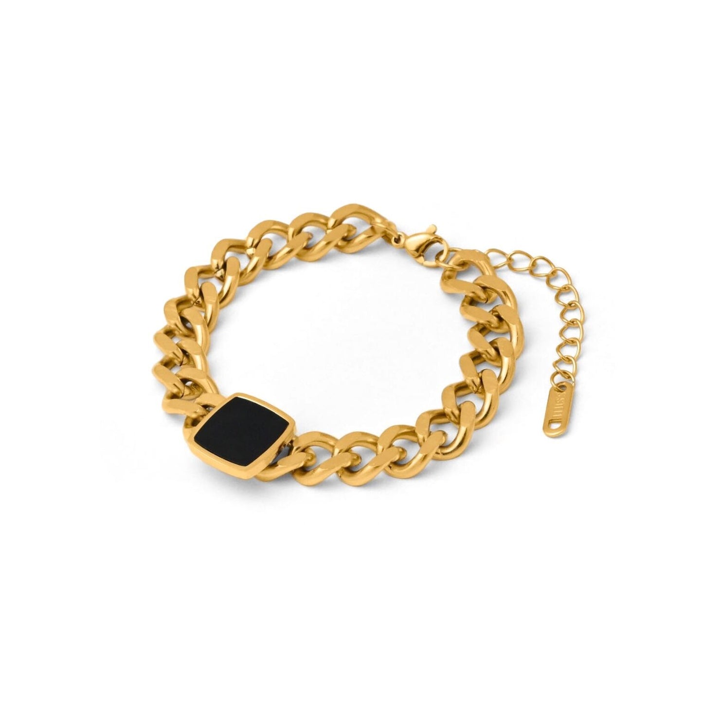 Square charm bracelet(rbr0037g)