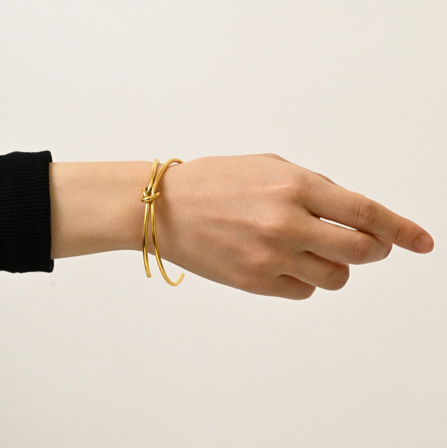Twist knot bangle(rba0003g)
