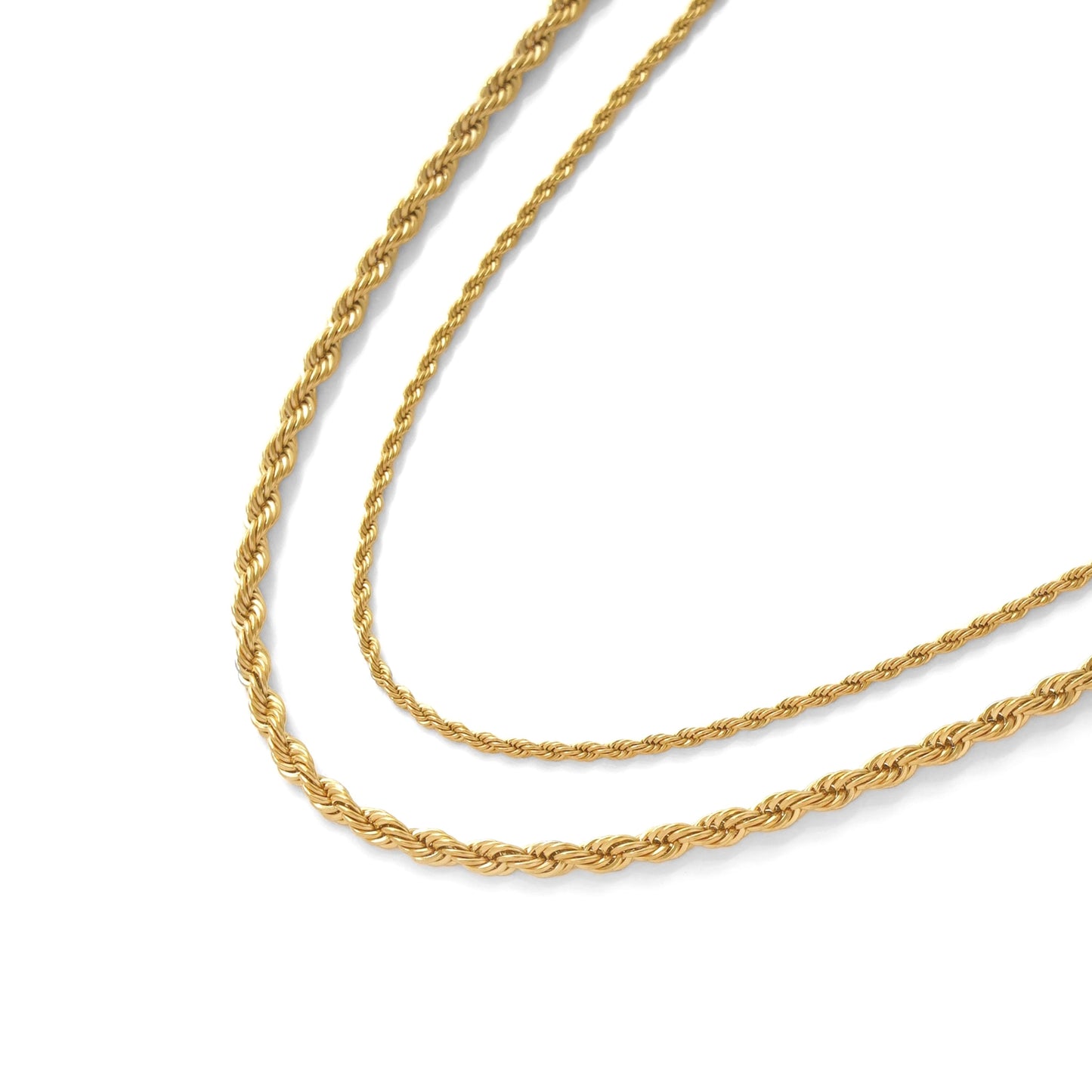 Rope chain necklace(cne0063g)