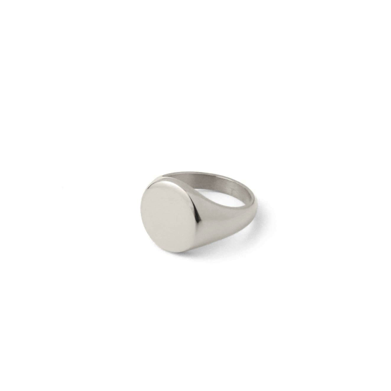 Circle signet ring(cri0011s)