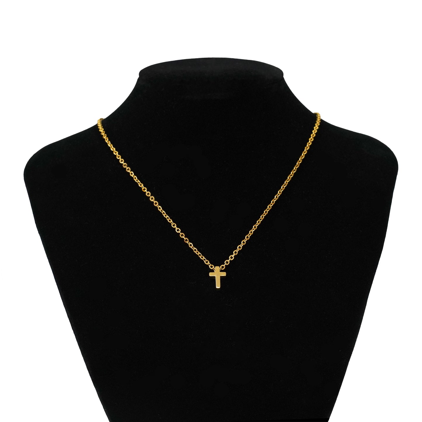 Small cross necklace(cne0045g)