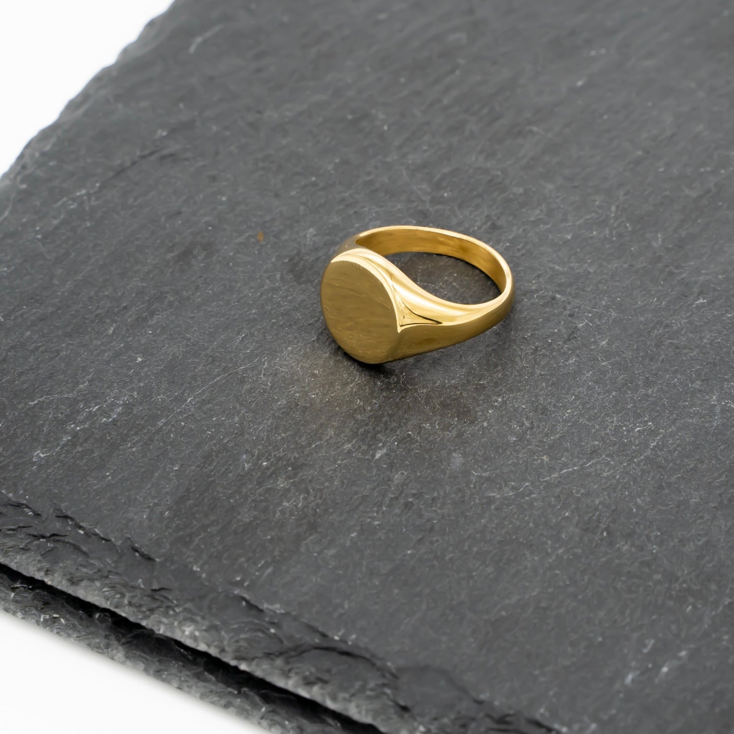Circle signet ring(cri0010g)
