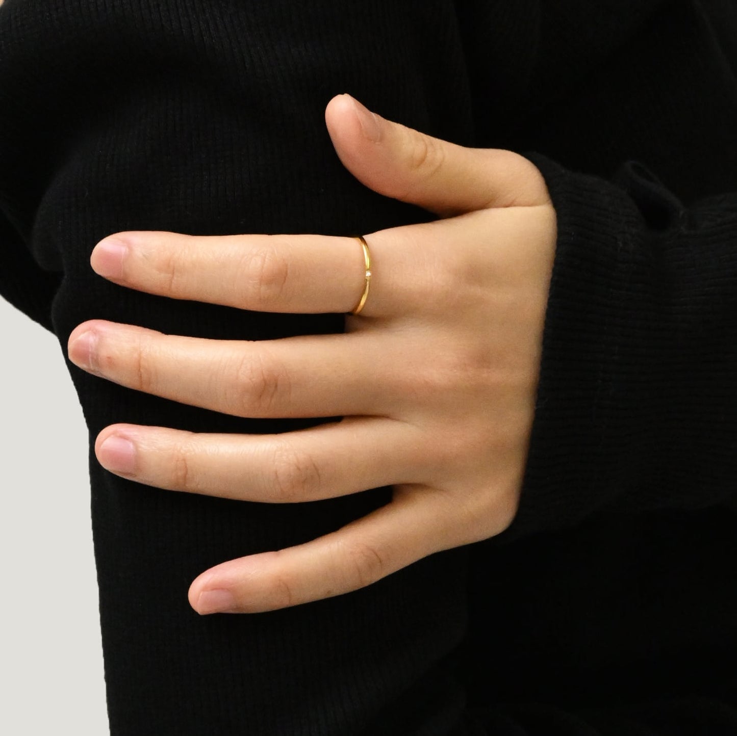 Cz stone ring(rri0011g)