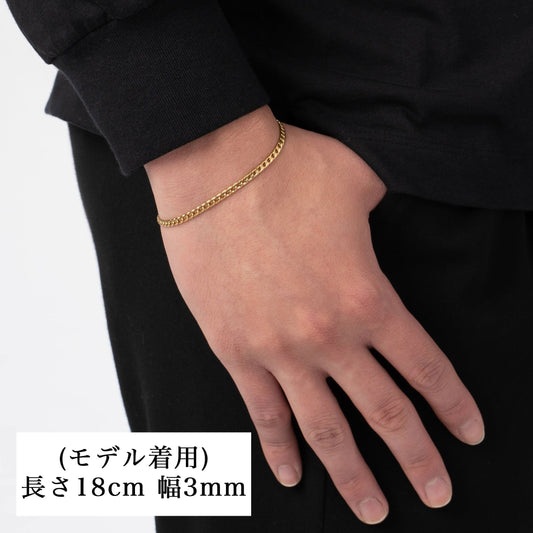 Miami chain bracelet(cbr0010g)