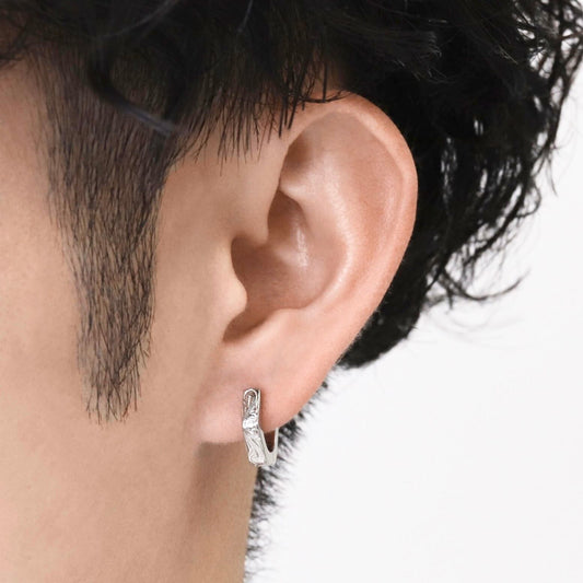 Hawaiian scroll hexagon pierce(Hpi0002s)